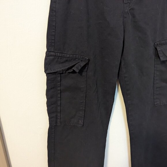 Stradivarius STR High Rise Cargo Pants Black Retro 90's Y2K ASOS - Picture 8 of 8